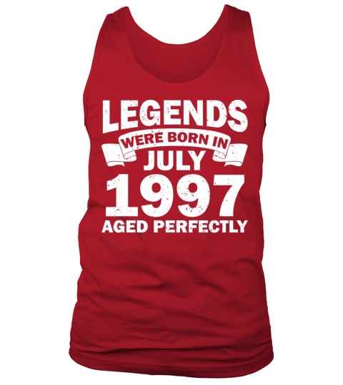 25th birthday July vintage 1997 gift idea Tank Top Unisex