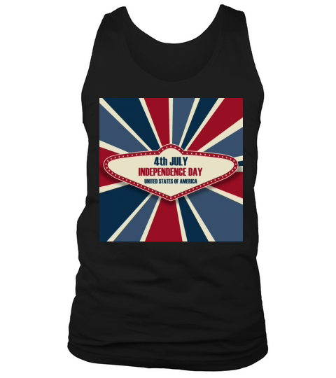 4th July Independence Day United States of America Tank Top Unisex