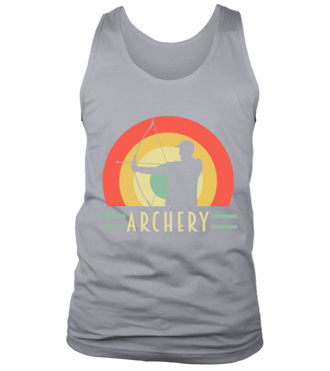Archery Bow Hunting Vintage Longbow Tank Top Unisex