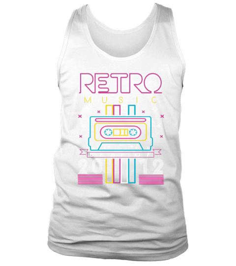 Best Of 2012 Retro Cassette Vintage Birthday Tank Top Unisex