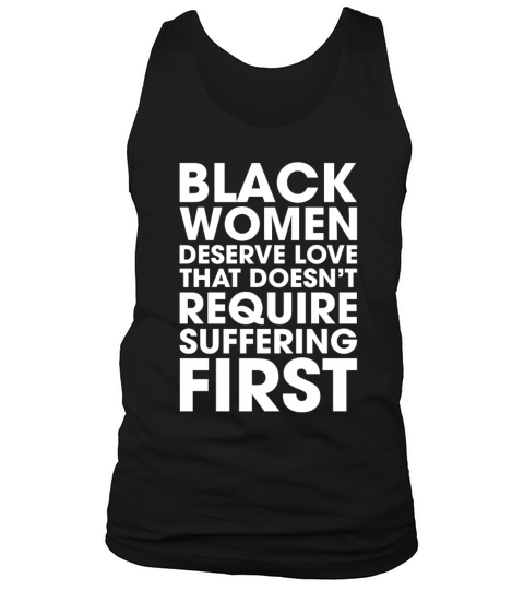 Black Women Deserve Love Tank Top Unisex