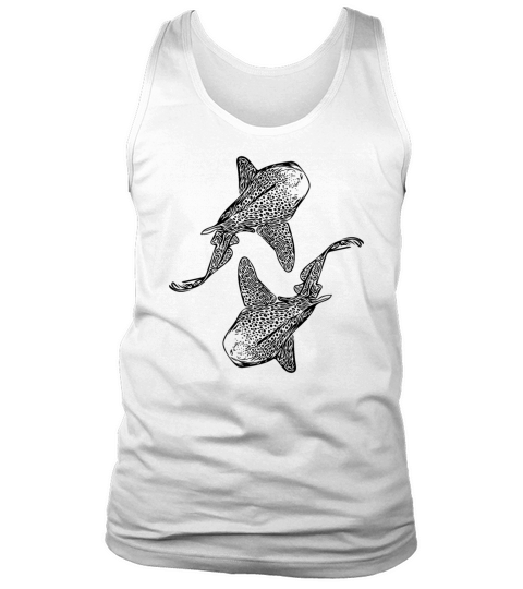Elegant Vintage Leopard Sharks Tank Top Unisex