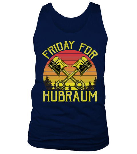 Friday For Hubraum Vintage Sunset Car Lovers Tank Top Unisex
