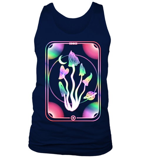 Goblincore Dark Academia Aesthetic Mushroom Tank Top Unisex