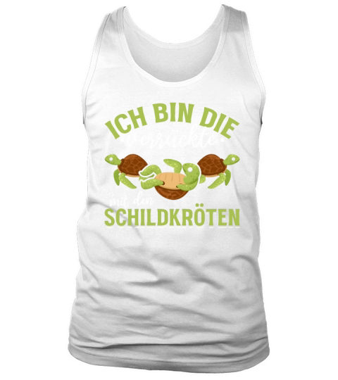 Im The Crazy One With The Turtles Turtle Lover Tank Top Unisex