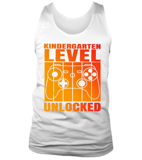 kindergarten level unlocked Back to School vintag Tank Top Unisex