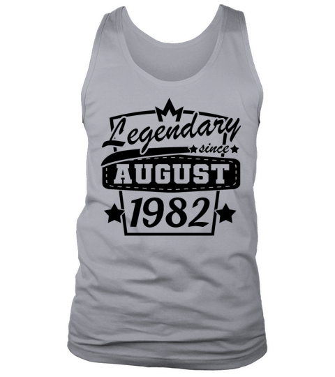legendary since august 1982 40th birthday retro Tank Top Unisex