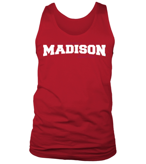 Madison Name Limited Edition Funny Retro Vintage Tank Top Unisex