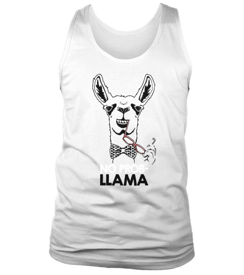 No Probllama Tank Top Unisex