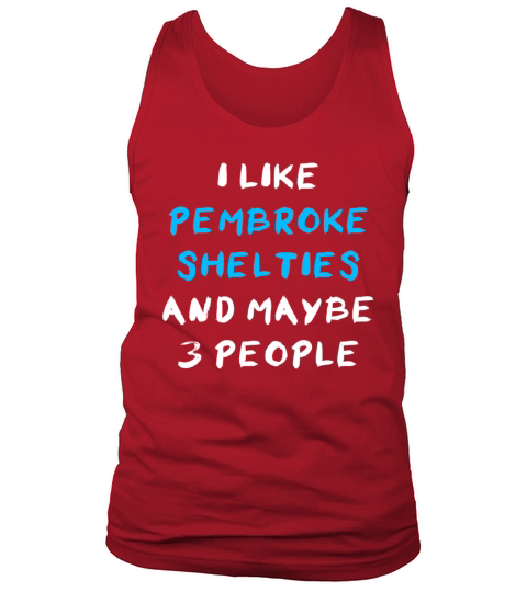 Pembroke Sheltie Funny Tank Top Unisex