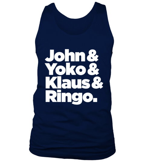 Plastic Ono Band white T-Shirt Tank Top Unisex