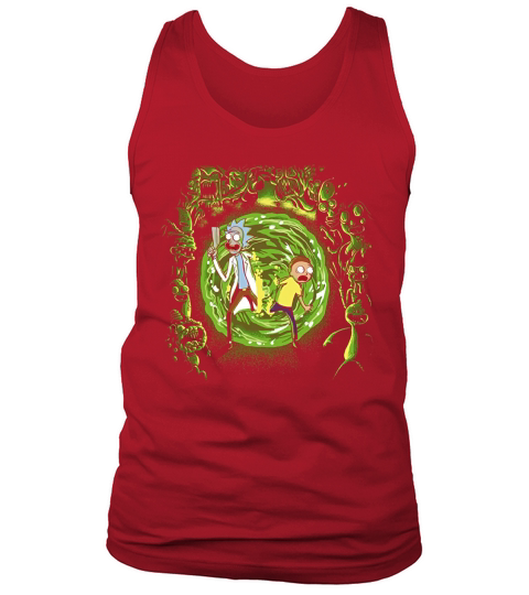 RICK &amp;amp; MORTY PORTAL AND THE MONSTERS Tank Top Unisex