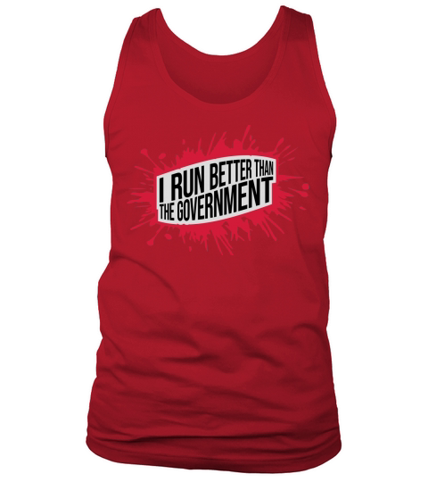 run better than government Tank Top Unisex