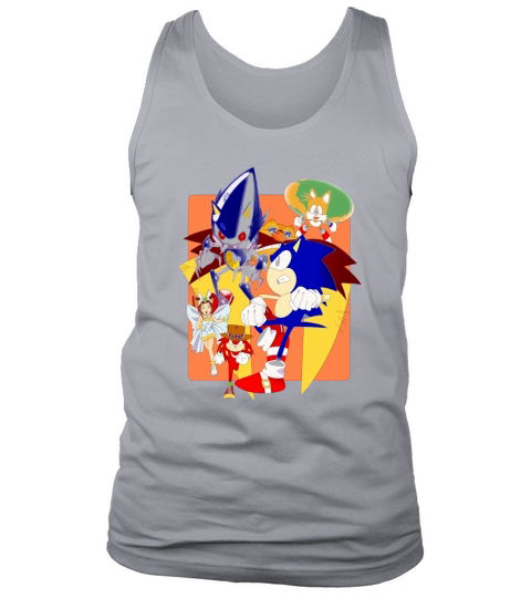 Sonic ova jpn cover Tank Top Unisex