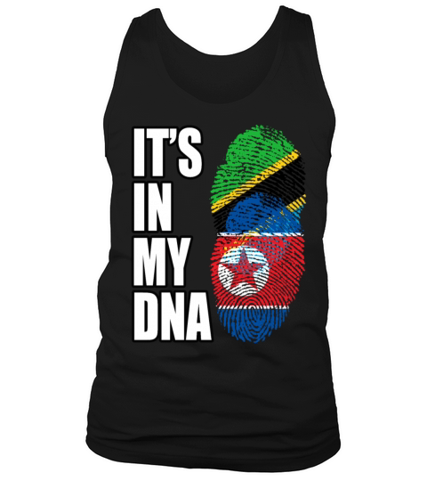 Tanzanian And North Korean Vintage Heritage DNA Fl Tank Top Unisex