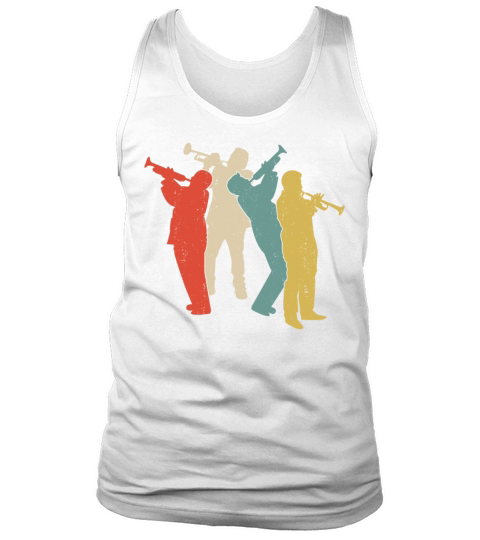 Trumpet Player Retro Vintage Tank Top Unisex