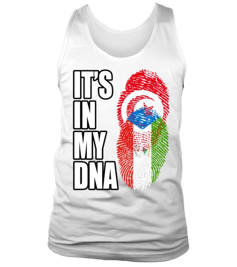 Tunisian And Equatorial Guinean Mix Heritage DNA F Tank Top Unisex