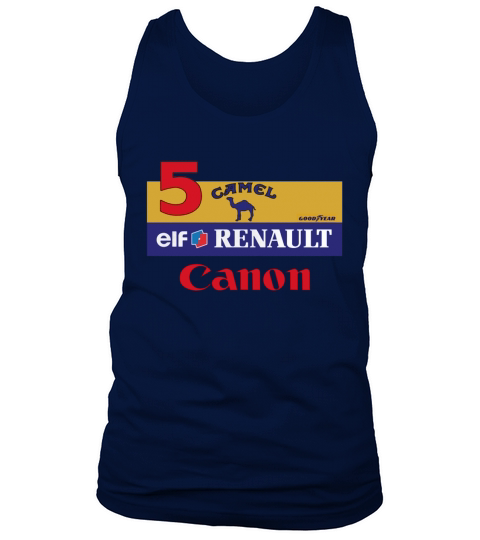 WILLIAMS RENAULT F1 CANON RACING NIGEL MANSELL Tank Top Unisex