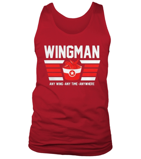 Wingman buffalo chicken wing lover Tank Top Unisex