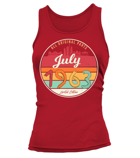 1963 July Vintage Tank top Woman