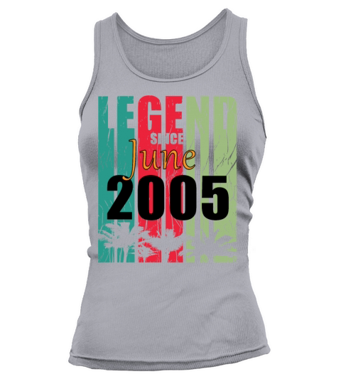2005 vintage born in June gift Tank top Woman