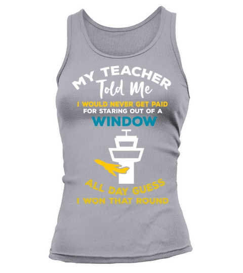 Air Traffic Controller Funny Quote Saying ATC Flig Tank top Woman