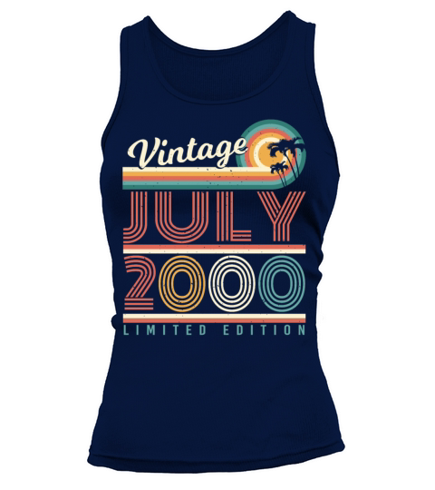 Best Birth Month July 2000 Tank top Woman