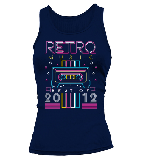 Best Of 2012 Retro Cassette Vintage Birthday Tank top Woman