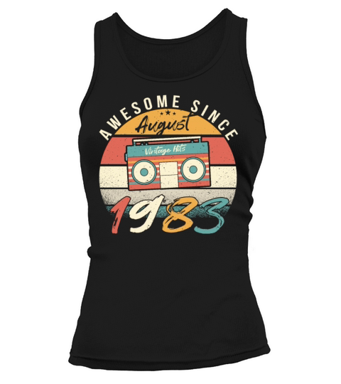 Born In August 1983 Tank top Woman