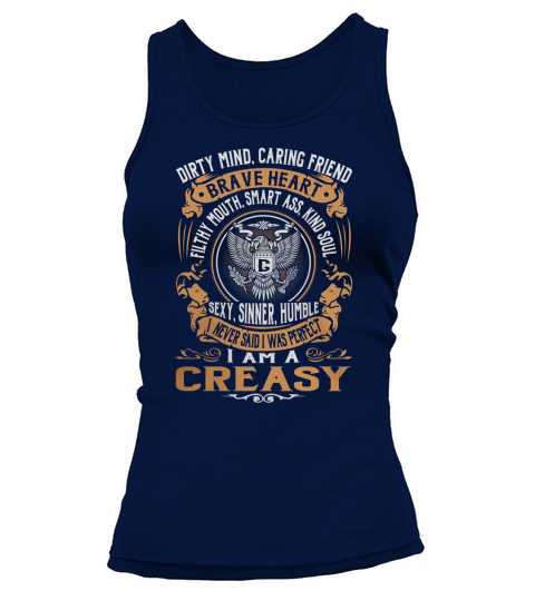 CREASY Brave Heart Eagle Name Shirts Tank top Woman