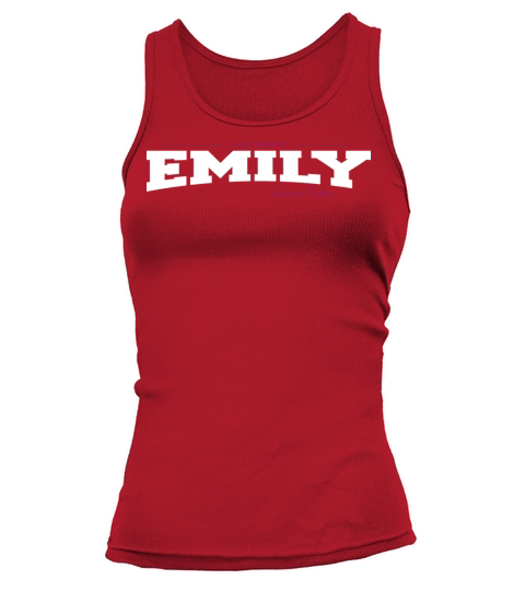 Emily Name Limited Edition Funny Retro Vintage 80s Tank top Woman