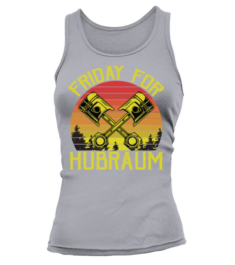 Friday For Hubraum Vintage Sunset Car Lovers Tank top Woman