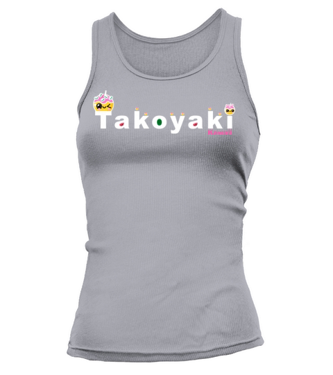 Kawaii Takoyaki Cute Japanese Food Vintage Design Tank top Woman