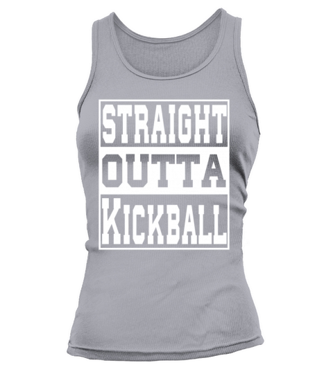 Kickball Saying Funny Tank top Woman