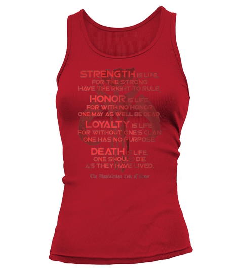 MANDALORIAN CODE OF HONOR T-SHIRT Tank top Woman
