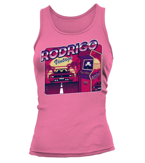 Rodrigo - Personalized Vintage Gamer 80s 90s Tank top Woman