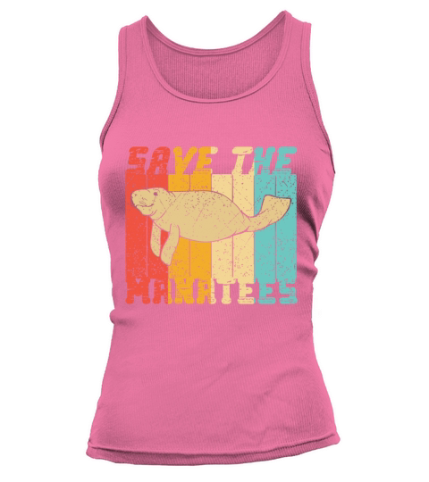Save The Manatees for a Manatee Lover Tank top Woman