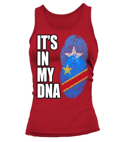 Somali And Congolese Vintage Heritage DNA Flag Tank top Woman