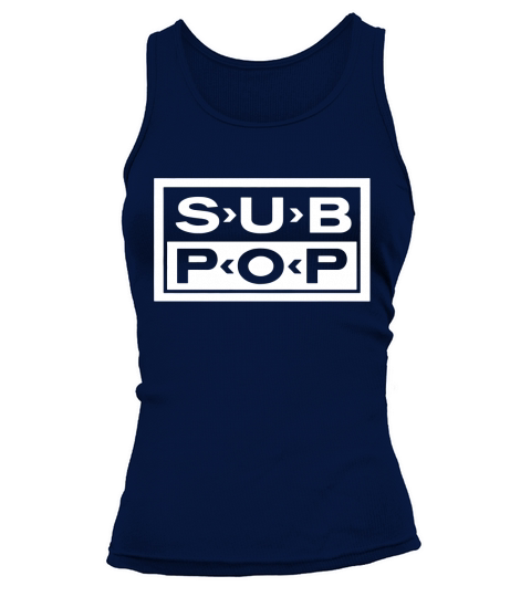 SUB POP RECORDS Tank top Woman