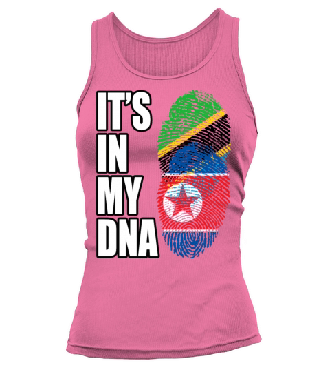 Tanzanian And North Korean Vintage Heritage DNA Fl Tank top Woman