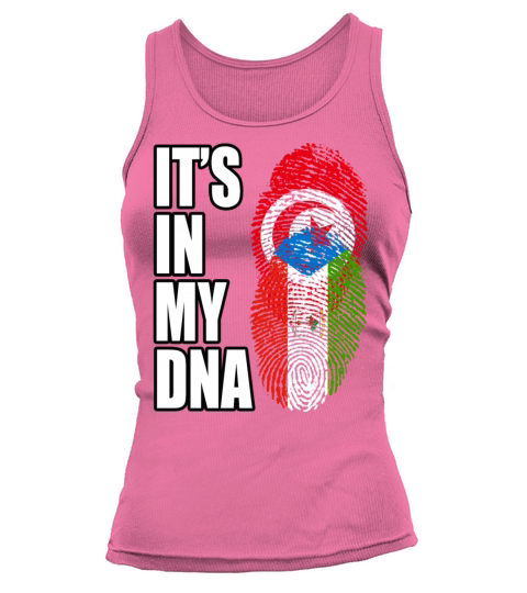 Tunisian And Equatorial Guinean Mix Heritage DNA F Tank top Woman