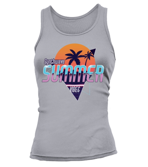 Vaporwave Vibes Tropical Hello Summer 2022 Tank top Woman