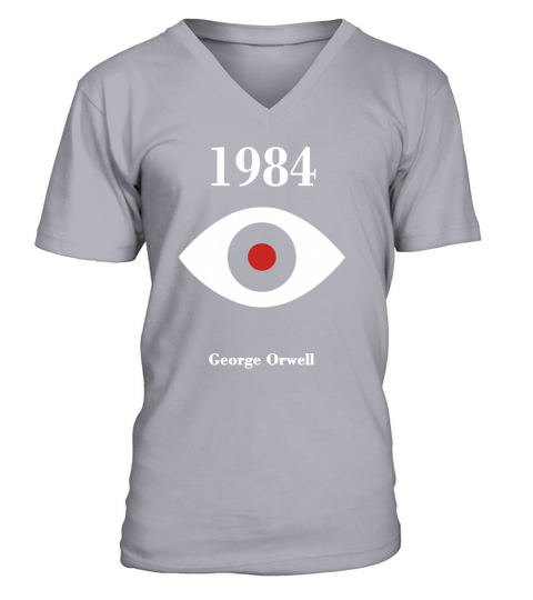 1984 George Orwell T-Shirt V-Neck T-shirt