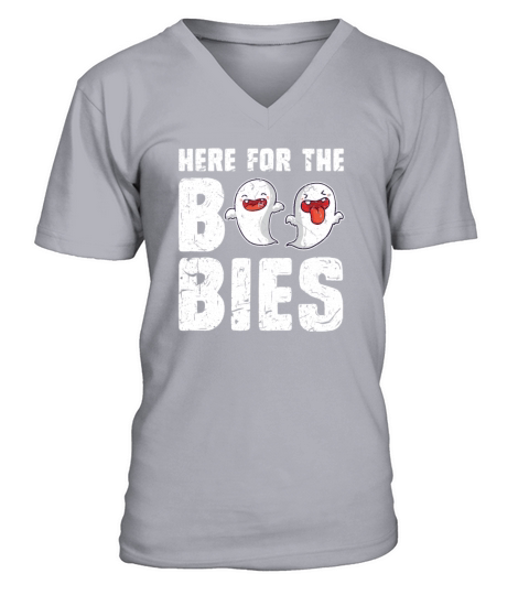 ghosts V-Neck T-shirt