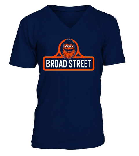 Gritty Broad Street T-Shirt V-Neck T-shirt
