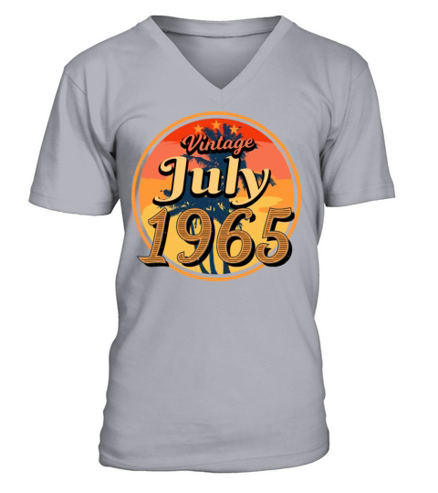 July 1965 Vintage V-Neck T-shirt