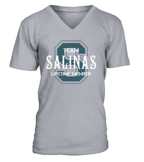 SALINAS Shirts - Team SALINAS Lifetime Member Name Shirts V-Neck T-shirt