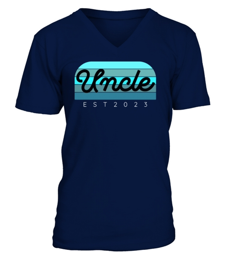 UNCLE Est 2023 hat Perfect gift retro vintage V-Neck T-shirt