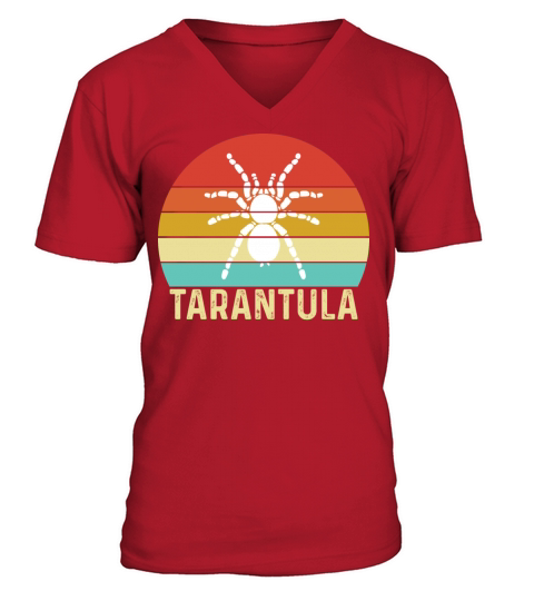 Vintage Tarantula Shirt Sunset V-Neck T-shirt