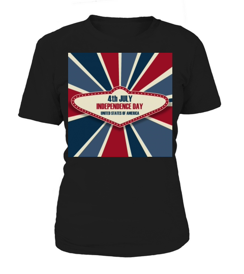 4th July Independence Day United States of America Women's T-Shirt